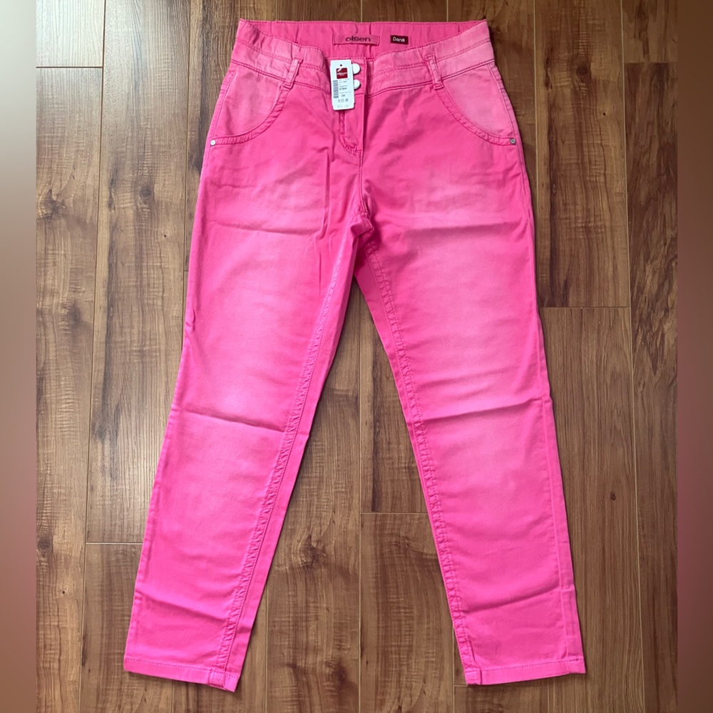 Olsen| ‘Dana fit’ Bright Pink Jeans